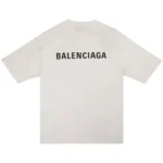 Camiseta Balenciaga Oversize White - Imagen 2