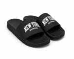 BALENCIAGA Black New York Slides - Imagen 2