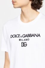 Camiseta Dolce & Gabbana Milano Logo White - Imagen 2