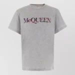 Camiseta Alexander McQueen Logo Grey