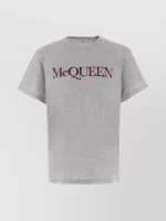 Camiseta Alexander McQueen Logo Grey