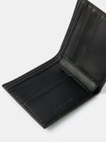ALEXANDER MCQUEEN Graffiti Logo Bi-Fold Wallet Black/White - Imagen 2