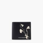 ALEXANDER MCQUEEN Flower-print Leather Wallet