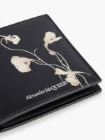 ALEXANDER MCQUEEN Flower-print Leather Wallet - Imagen 2