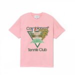 Camiseta Casablanca Tennis Club Rose