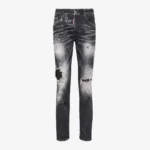 Jeans Dsquared Black Jet Set - Skater