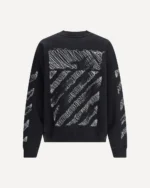 Sweater Off White Black - Imagen 2