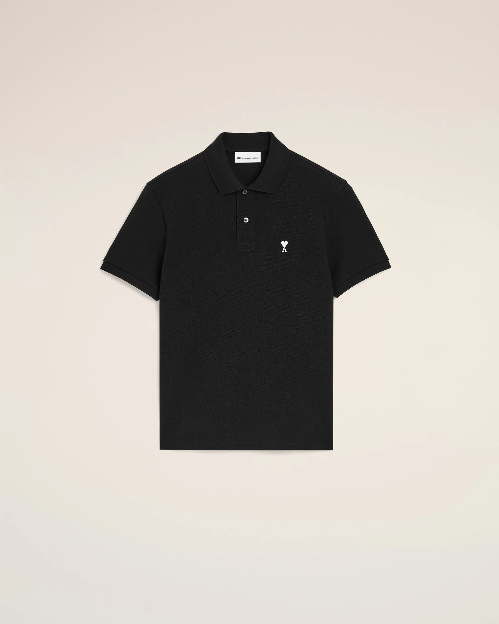IMG_9060 Polo Ami Paris Black - Imagen 1