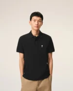 Polo Ami Paris Black - Imagen 2