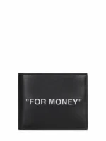 Off White Wallet "FOR MONEY"