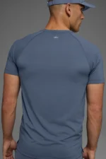 alo t-shirt bluestone
