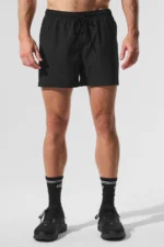 alo short black 5" - Imagen 2