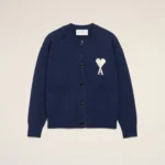 Ami Paris Cardigan Blue