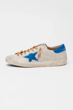 Golden Goose Superstar blue star