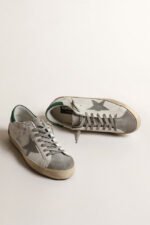 Golden Goose Super-Star White Green Silver - Imagen 2
