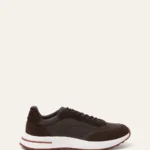 LoroPiana Week End Walk Sneaker Cedar Bronze