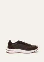 LoroPiana Week End Walk Sneaker Cedar Bronze